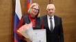 Председатель Думы Кумылженского муниципального района Волгоградской области отмечена федеральной наградой
